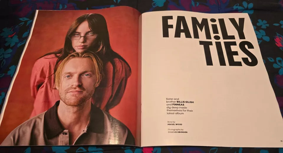 BILLIE EILISH & FINNEAS - THE ENVELOPE MAGAZINE - OCT 10, 2024 - BRAND NEW