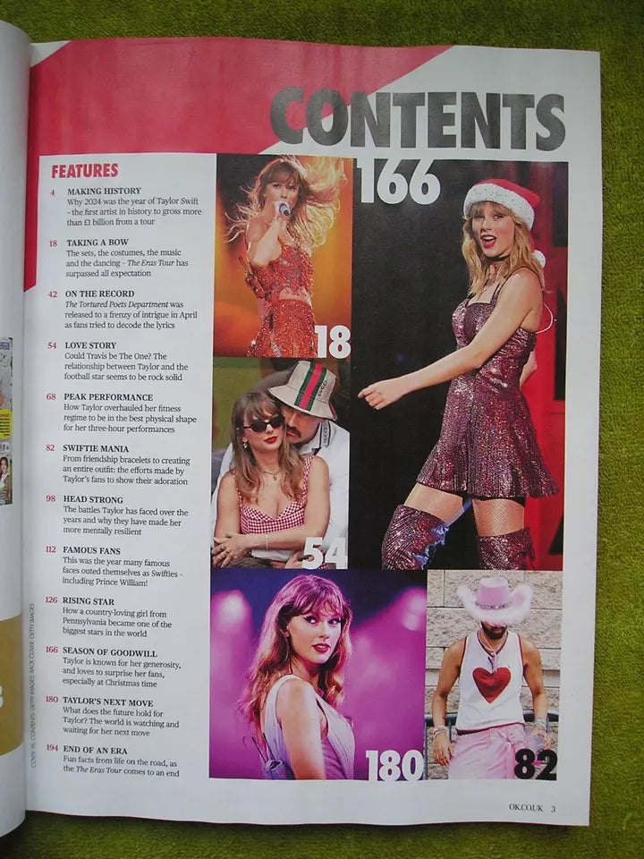 TAYLOR SWIFT OK! CHRISTMAS 2024 COLLECTORS SPECIAL 194 PAGE EDITION MAGAZINE NEW