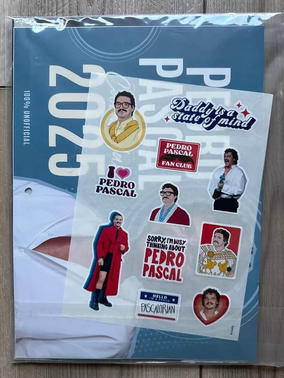 2024 PEDRO PASCAL FAN PACK Guide FREE POSTER Magazine SPECIAL EDITION + Calendar