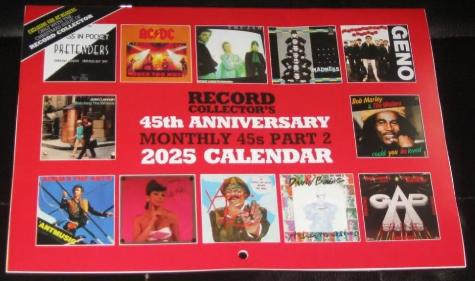 Record Collector Mag - Christmas 2024 - 2025 Calendar - Paul McCartney