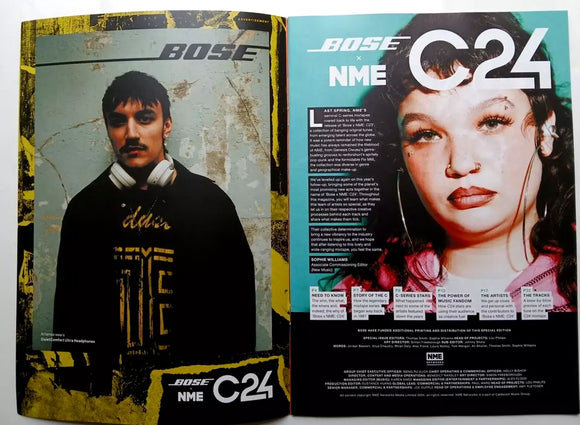 NME Magazine Bose x NME C24 Artemas - Laufey - Tehya - Lola Young - Teddy Swims