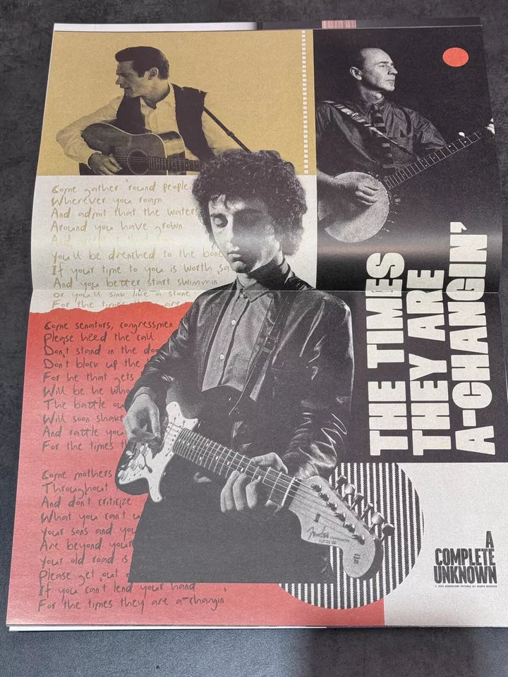 NME Mag Jan 2025: TIMOTHEE CHALAMET Bob Dylan A Complete Unknown Special Edition