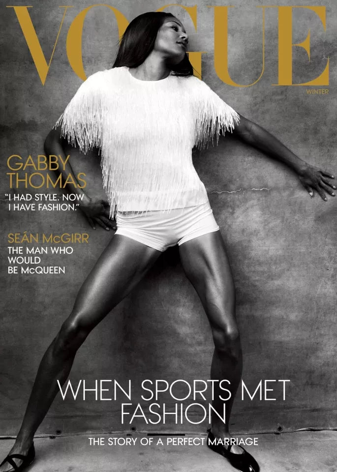 GABBY THOMAS - Vogue Magazine - Winter 2025 - BRAND NEW