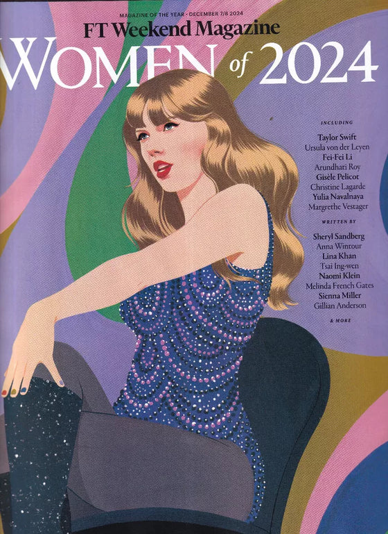 FT Weekend Magazine Women Of 2024 7/12/24 Taylor Swift Charli XCX Emma Stone