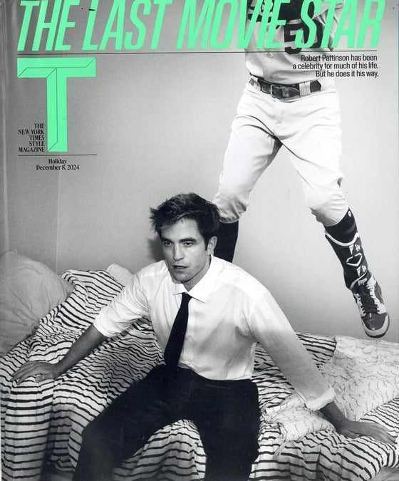 THE NEW YORK TIMES MAGAZINE- ROBERT PATTINSON - HOLIDAY, DECEMBER 8, 2024 #2