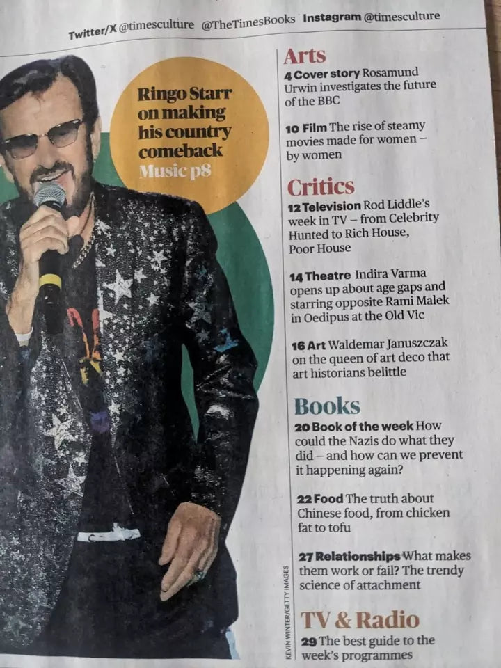 Culture Magazine January 12 2025 Ringo Starr The Beatles