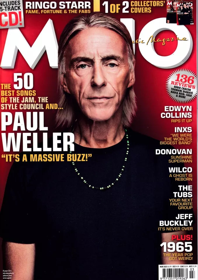 MOJO Magazine 376 – March 2025: Paul Weller & Free CD  - Cover #1