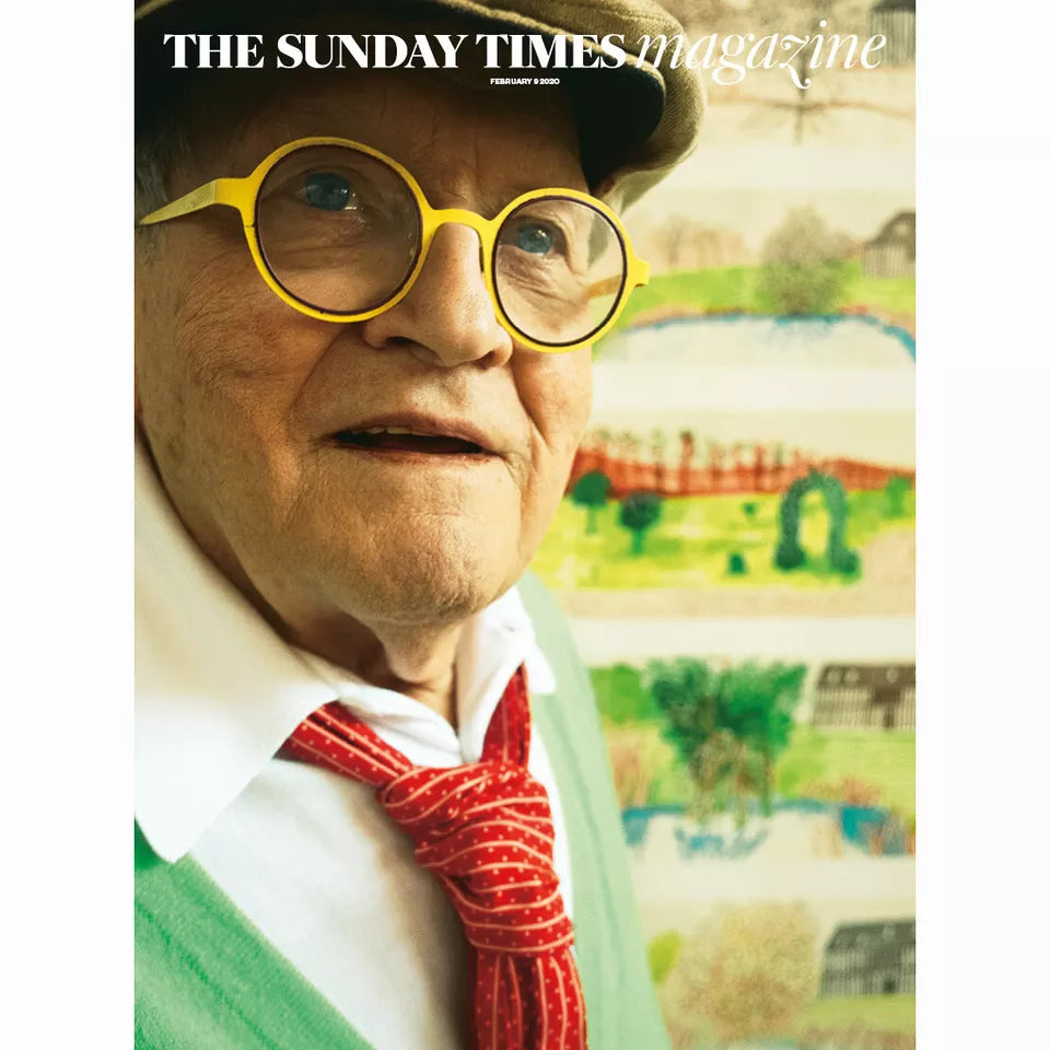 DAVID HOCKNEY ~UK Times Mag~ FEB 2020 ~ MARTIN KEMP ~ George Michael