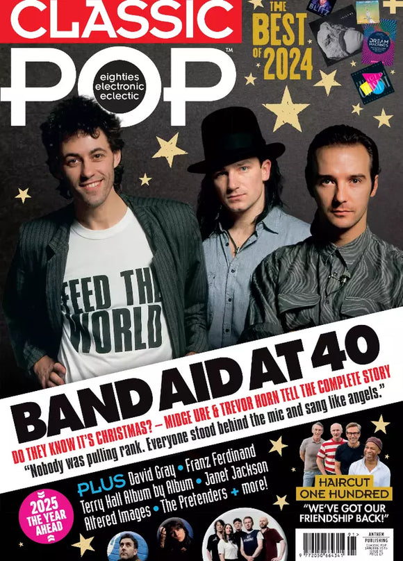 Classic Pop Magazine (UK) - January/February 2025 Bono U2 Bob Geldof Boy George