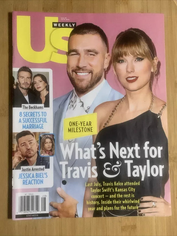 Us Weekly - 07.08.24 Taylor Swift & Travis Kelce