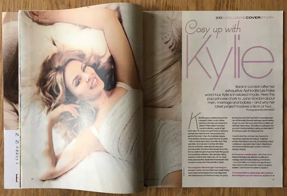 Kylie Minogue You 2011 UK Daily Maul Supplement Magazine