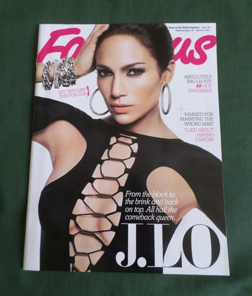 J.LO JENNIFFER LOPEZ- Fabulous Magazine (March 27 2011)