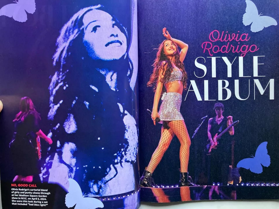 OLIVIA RODRIGO STYLE ALBUM MAGAZINE 2024 A360 MEDIA FAN GUIDE