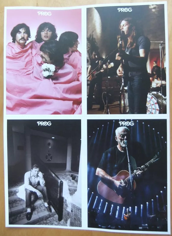 Prog Magazine Issue 152 Gilmour + 4 Dave Gilmour/Pink Floyd Postcards