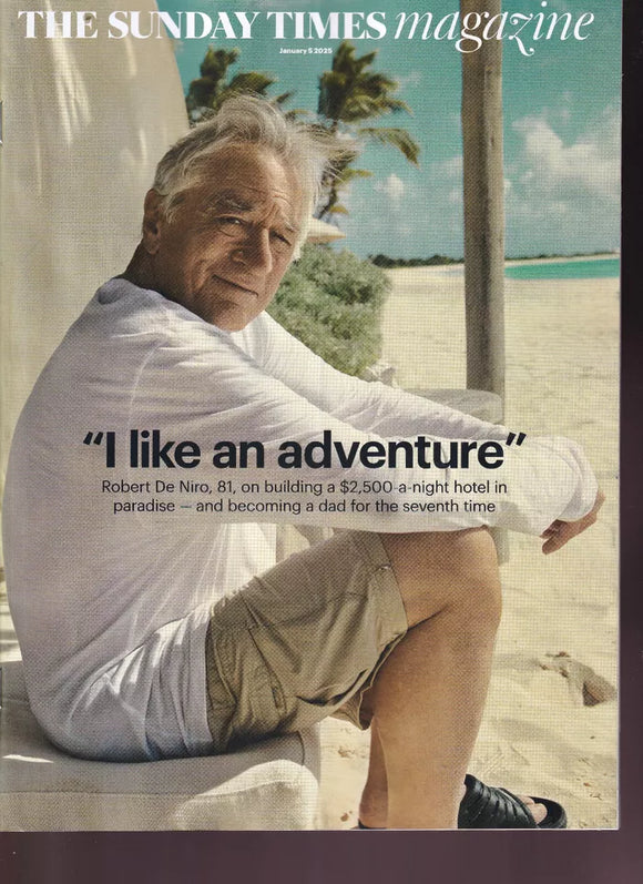 Sunday Times Magazine January 5 2025 Robert De Niro