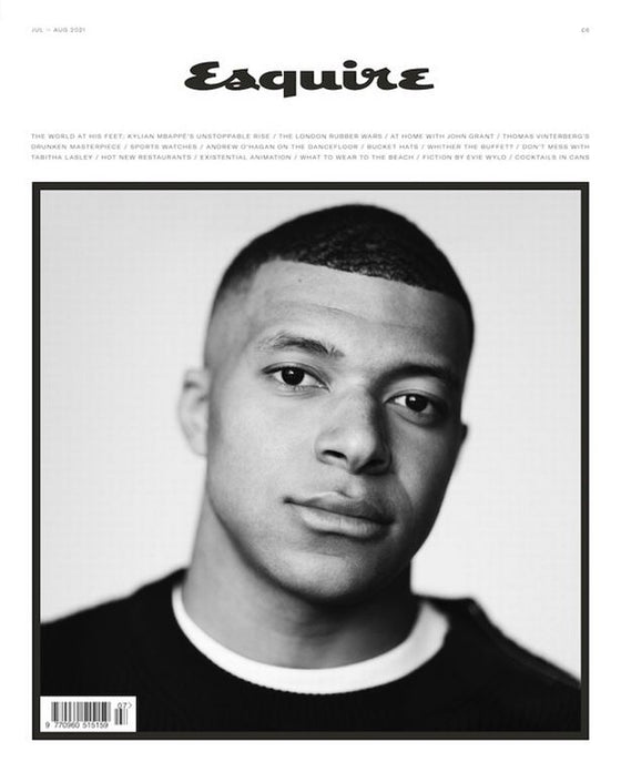 British Esquire magazine May/June 2021 Kylian Mbappe