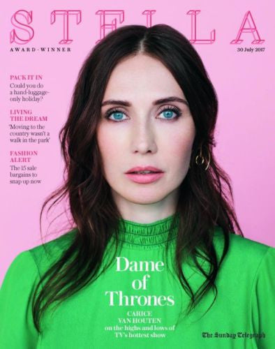 UK Stella Magazine 30th July 2017 Carice Van Houten UK Cover Interview