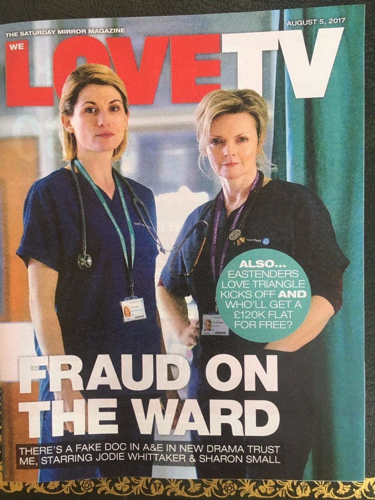 Love TV Magazine August 2017 Jodie Whittaker Sharon Small Chris Chittell