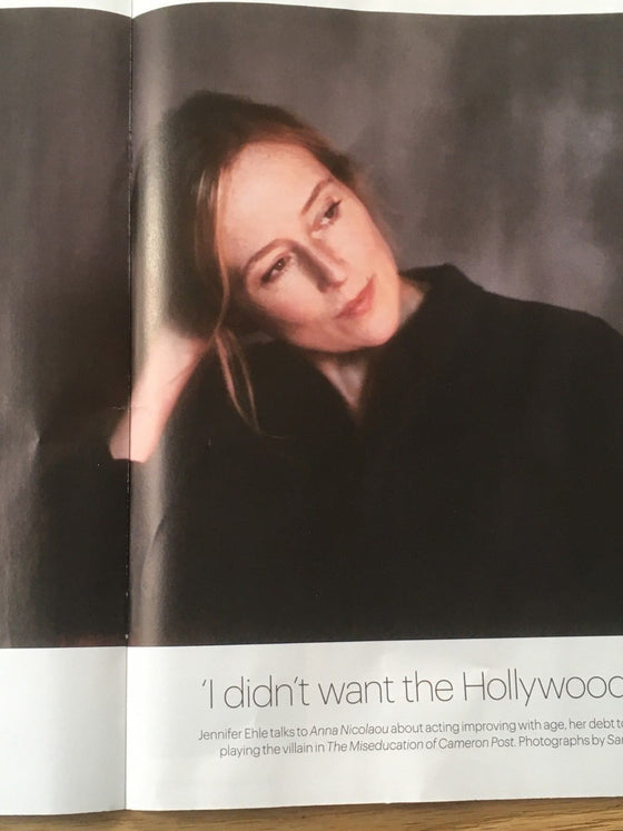 UK FT Weekend magazine August 2018: Pride and Prejudice JENNIFER EHLE Interview