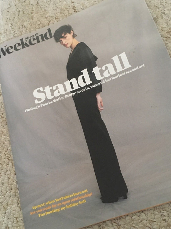 Guardian Weekend Magazine Sept 2018: PHOEBE WALLER-BRIDGE // PATRICIA HODGE