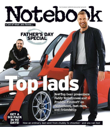 NOTEBOOK Magazine June 2019: Top Gear (Freddie Flintoff + Paddy McGuinness)