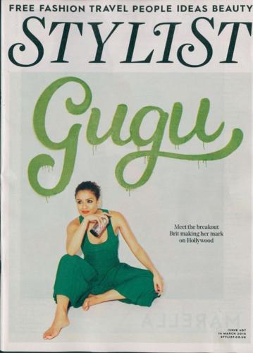 UK STYLIST MAGAZINE MARCH 2018 ~ GUGU MBATHA-RAW COVER STORY