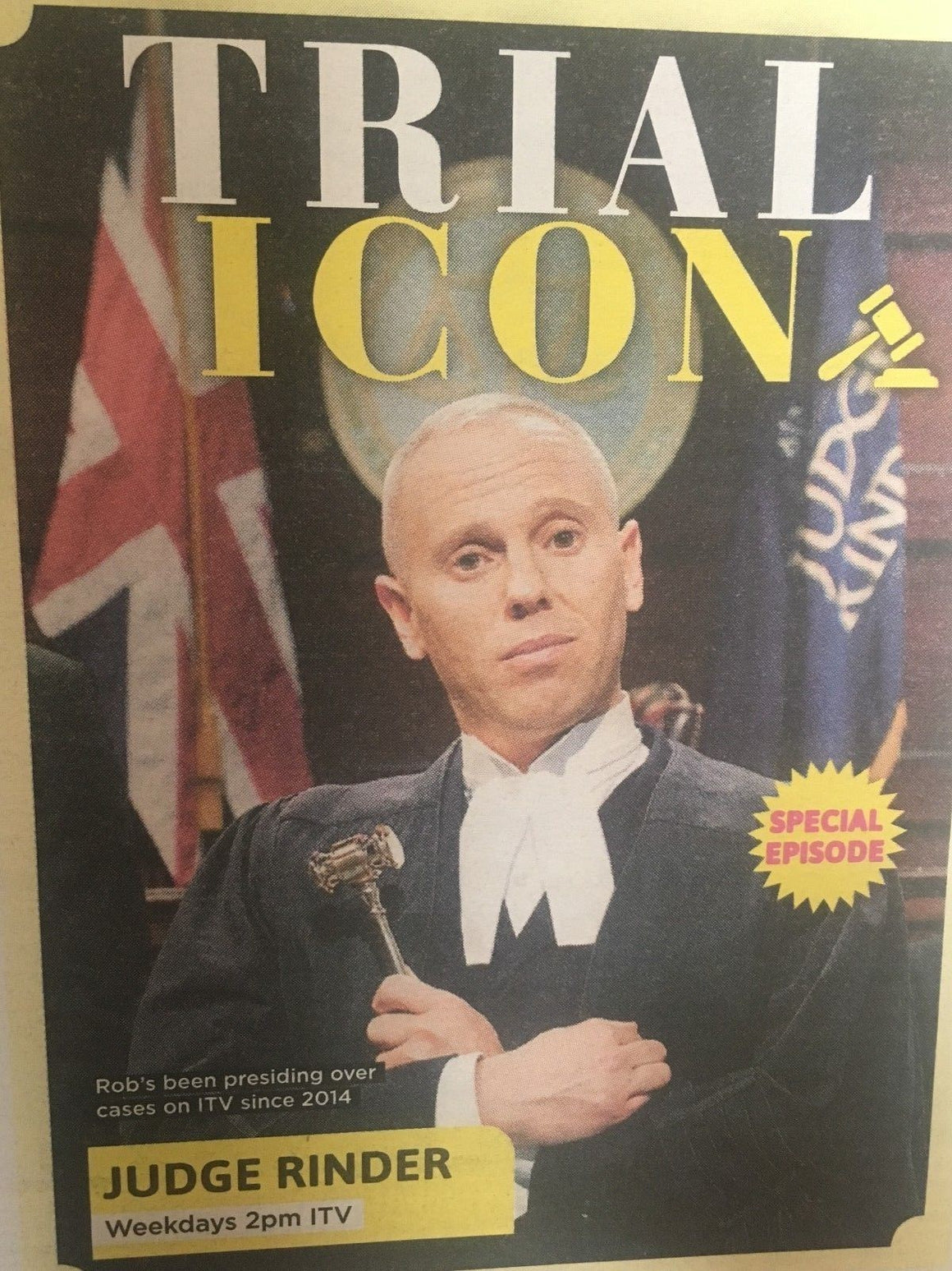 SUN TV Magazine 04/2018 ALESHA DIXON Amanda Holden JUDGE ROBERT RINDER