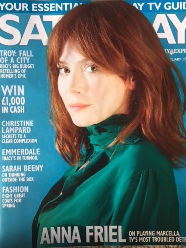 UK SATURDAY Magazine 02/2018 ANNA FRIEL Amy Walsh LOUIS HUNTER Charlotte Hawkins