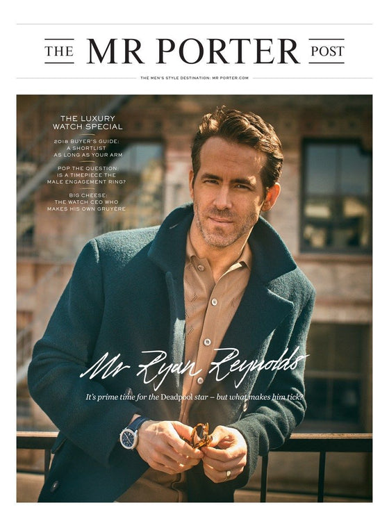 Deadpool 2 RYAN REYNOLDS The Mr Porter Poster Supplement 2018