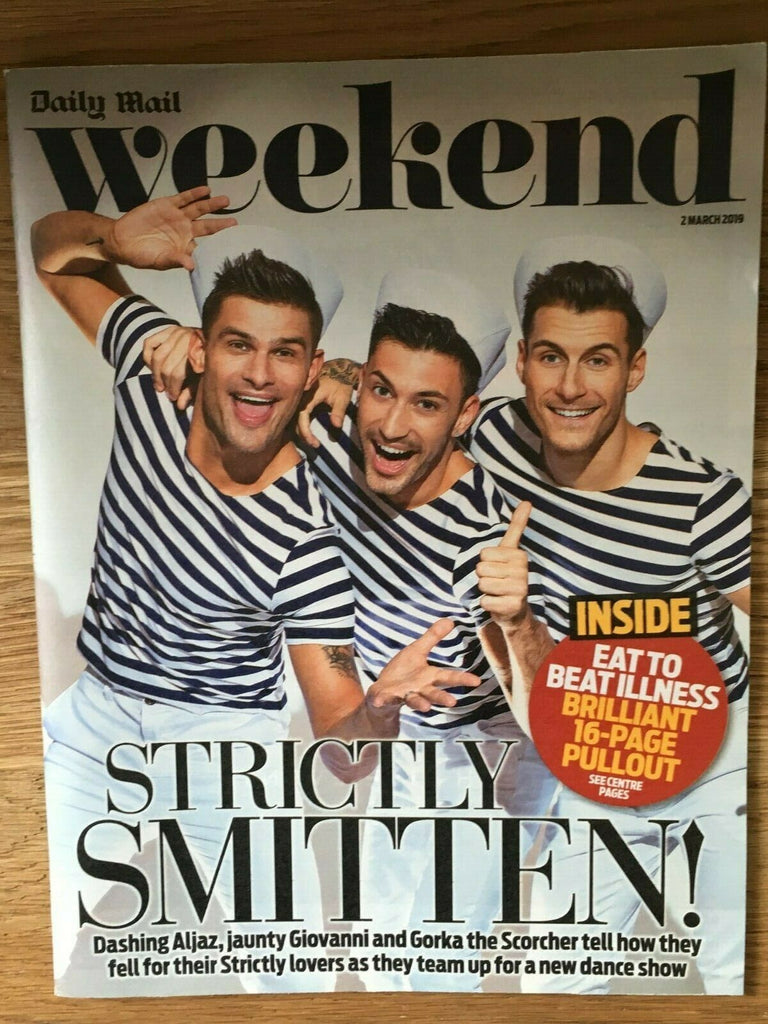 UK Weekend Magazine March 2019: Gorka Marquez Aljaz Skorjanec Giovanni Pernice