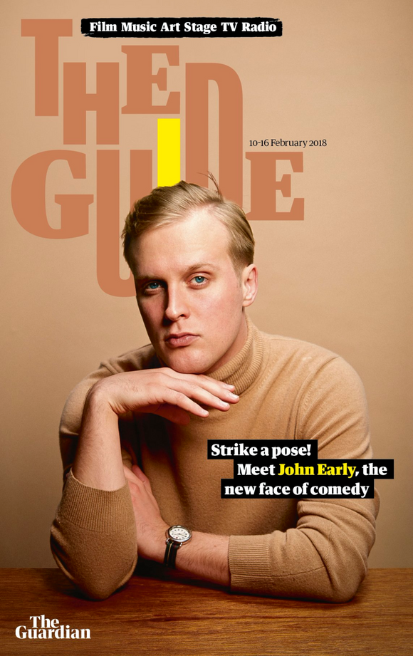 UK Guardian Guide FEBRUARY 2018: JOHN EARLY COVER INTERVIEW MGMT