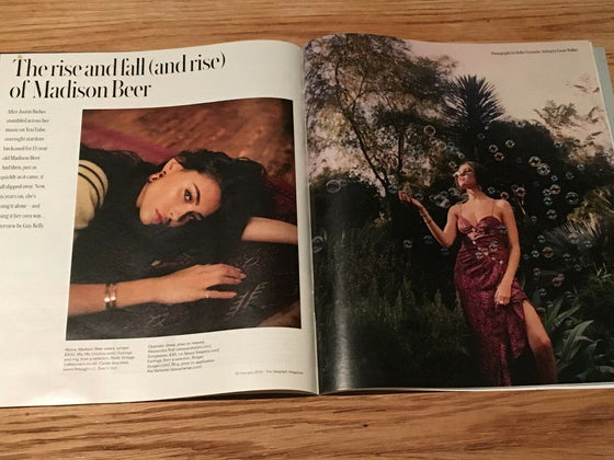 UK Telegraph Magazine Feb 2019: MADISON BEER PHOTO INTERVIEW - Chiwetel Ejiofor