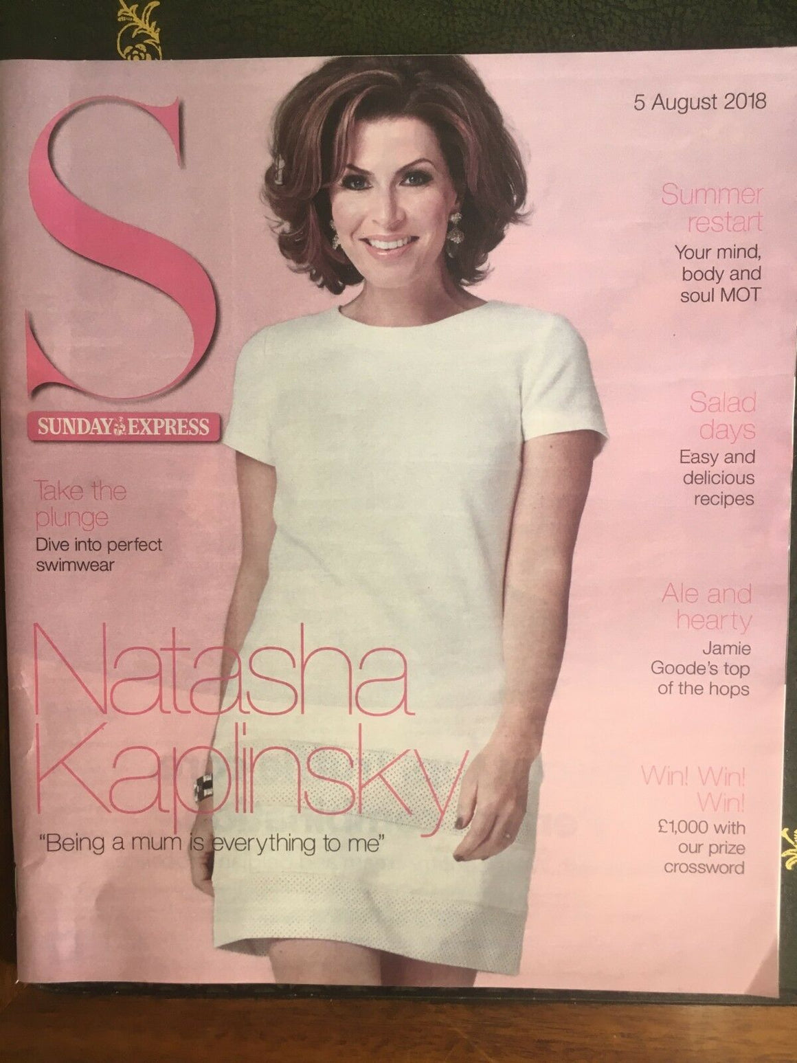 S EXPRESS 08/2018: NATASHA KAPLINSKY James Murray DAVID BARRY Jean Johansson