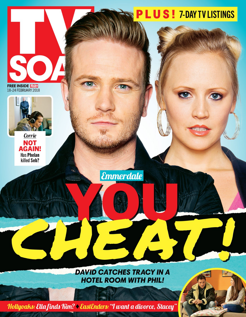 TV Soap Magazine Feb 2018 Amy Walsh & Matthew Wolfensen Nicola Thorp