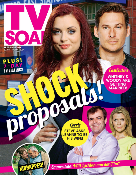 TV Soap Magazine July 2017 Shona McGarty Tristan Gemmill Lucy Benjamin Lee Ryan