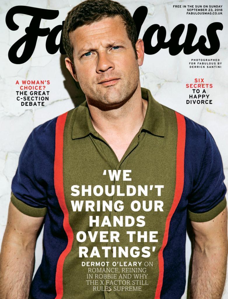 UK FABULOUS MAGAZINE SEPTEMBER 2018: DERMOT O'LEARY Izzy Judd