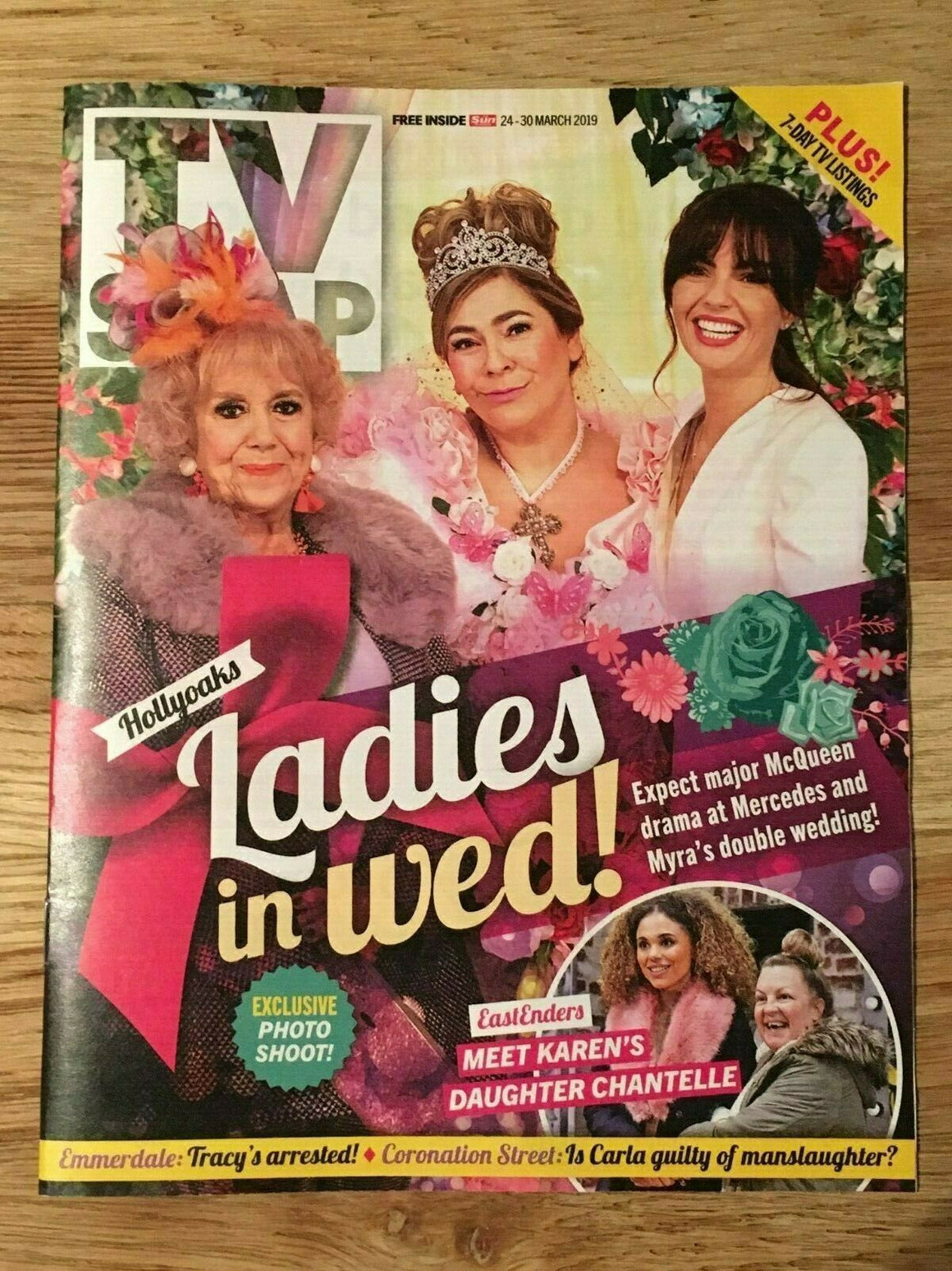 TV Soap Magazine 24 March 2019: Jennifer Metcalfe Katie McGlynn Jay Kontzle