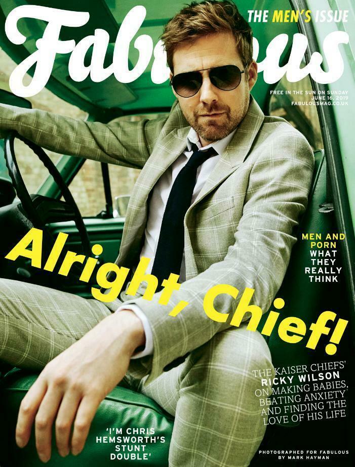 RICKY WILSON interview KAISER CHIEFS UK 1 DAY ISSUE 2019 BRAND NEW