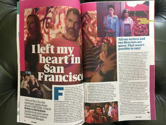 UK GUIDE Magazine June 2019: Tales of the City (Laura Linney) Caroline Quentin