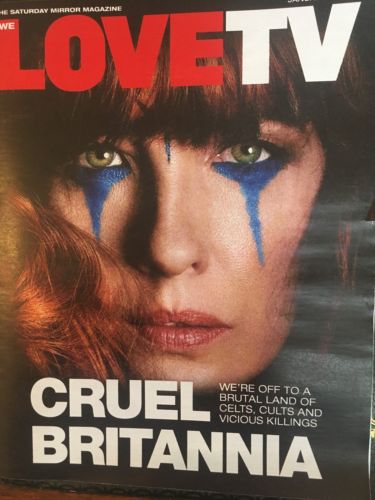 Love TV Magazine 01/2018 KELLY REILLY Britannia JASON WATKINS Steve Halliwell