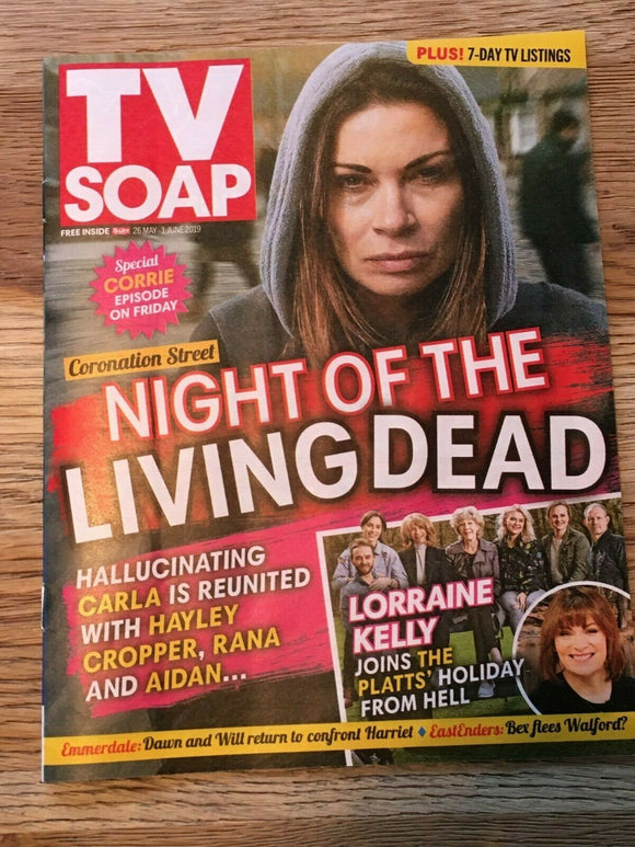 TV Soap Magazine May 2019: ALISON KING Ben Price Dean Andrews