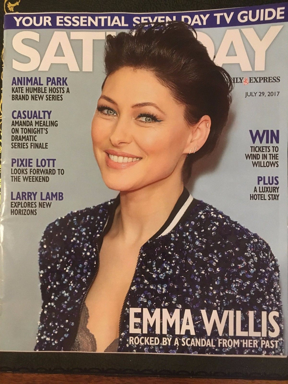 SATURDAY Magazine July 29th 2017 Emma Willis Amanda Mealing Vanessa Redgrave