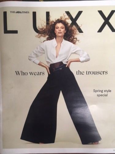 UK Times Luxx Magazine 10 March 2018: CONSTANCE JABLONSKI Natalia Vodianova