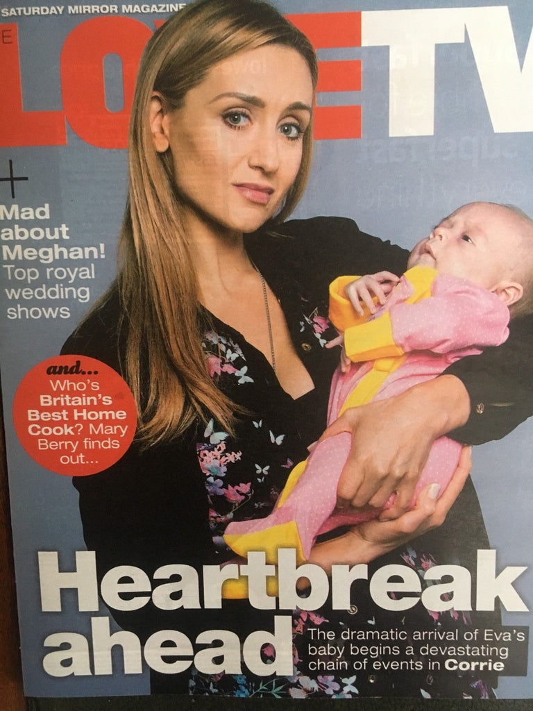 Love TV Magazine 04/2018 Catherine Tyldesley Lukas Lokken Alba August The Rain