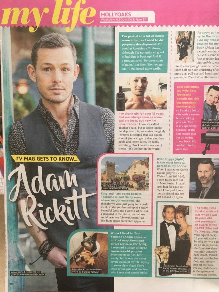 SUN TV Magazine 08/2018: ADAM RICKITT Grayson Perry JODIE WHITTAKER