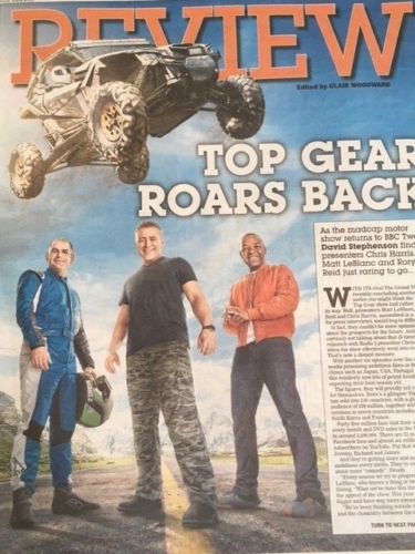 UK Express Review January 2018 MATT LE BLANC & CHRIS HARRIS TOP GEAR COVER STORY