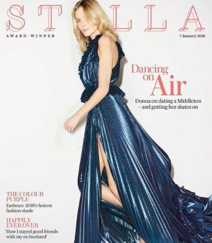 UK Stella Magazine 7 January 2018 Donna Air Photo Cover Interview