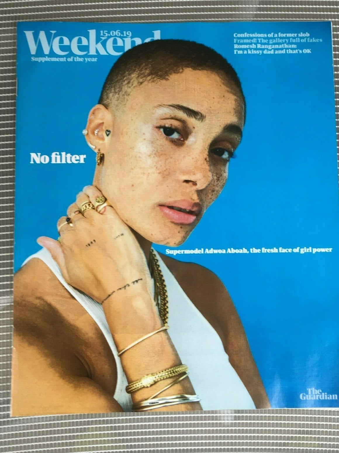 GUARDIAN magazine 15 June 2019 - Adwoa Aboah Cover + interview - Gloria Estefan