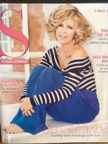 UK S Magazine March 2018 KATE GARRAWAY Ranj Singh ALAN TITCHMARSH Levi Roots