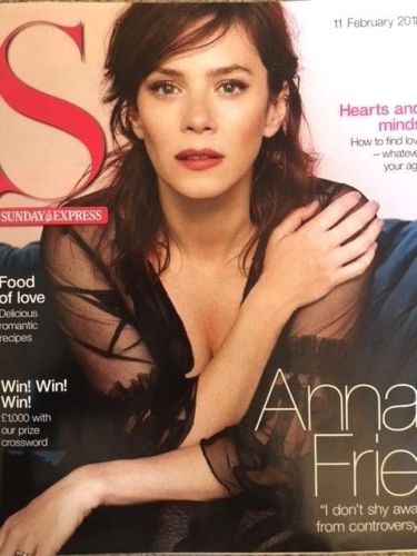 UK S Magazine February 2018 ANNA FRIEL Mavournee Hazel Adrian Lester Leee